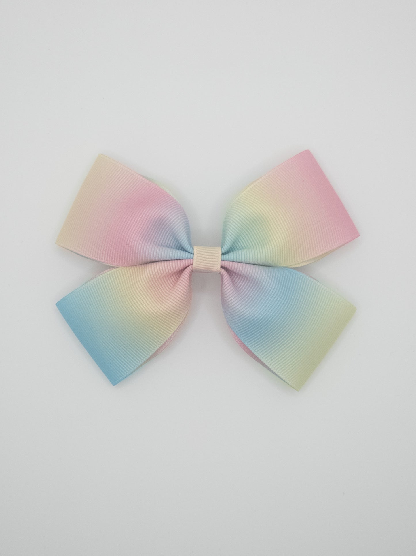 Pastel Rainbow Classic Hair Bow