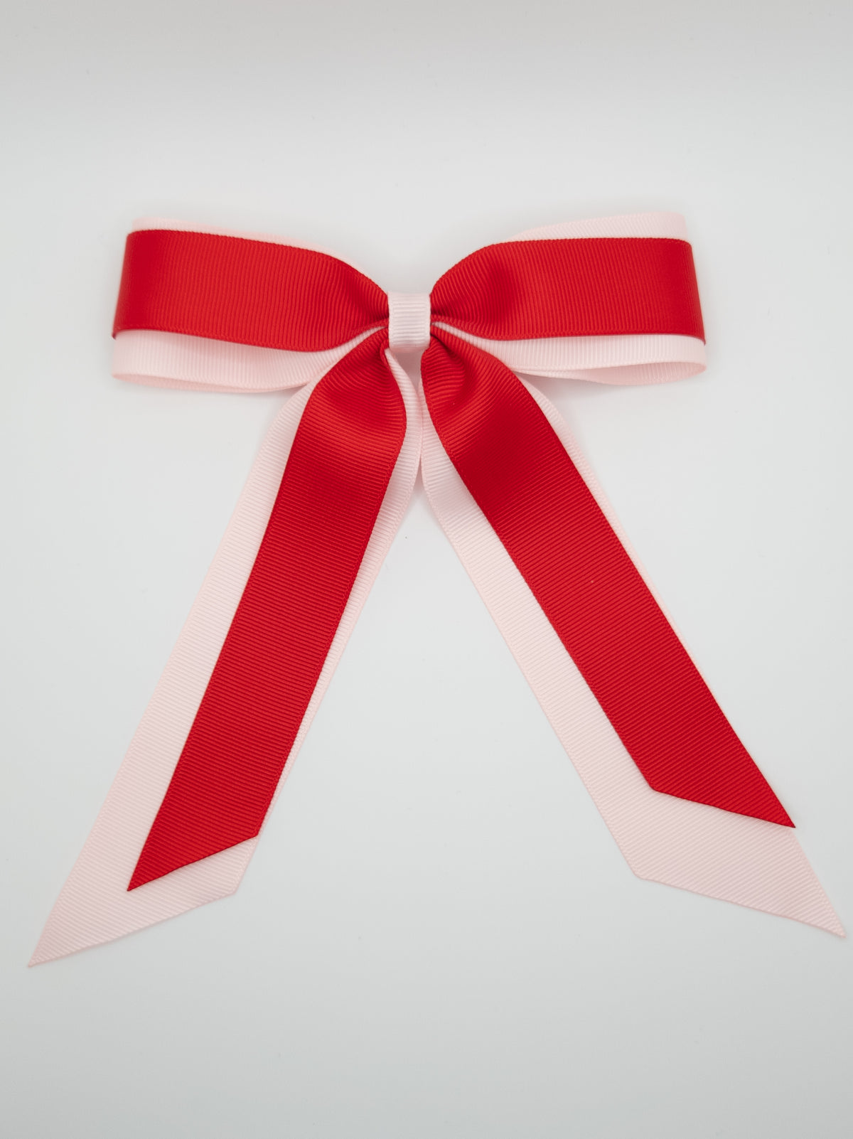 Two Coloured Bow With Tails