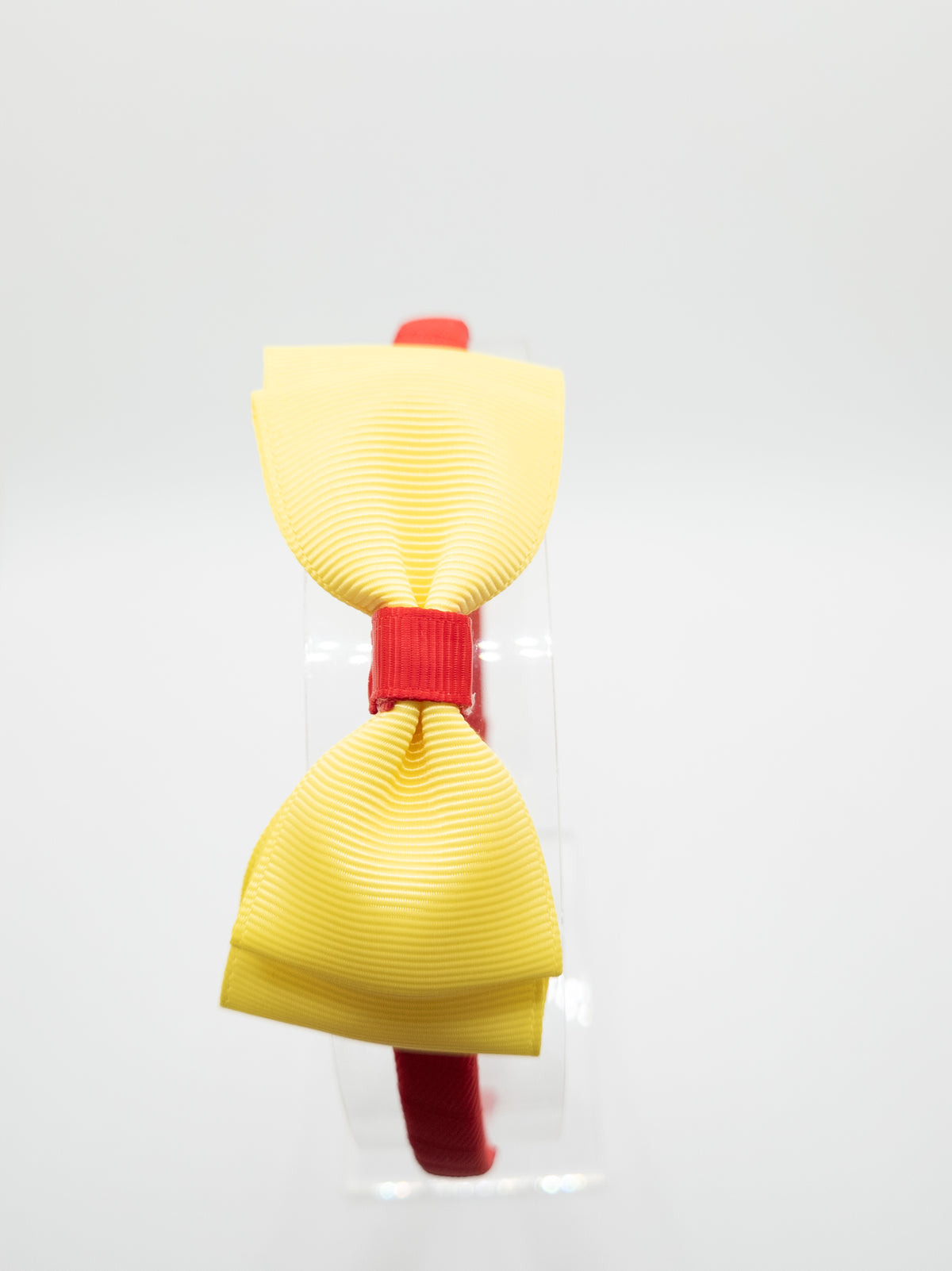 Red & Yellow School Classic Bow Hairband