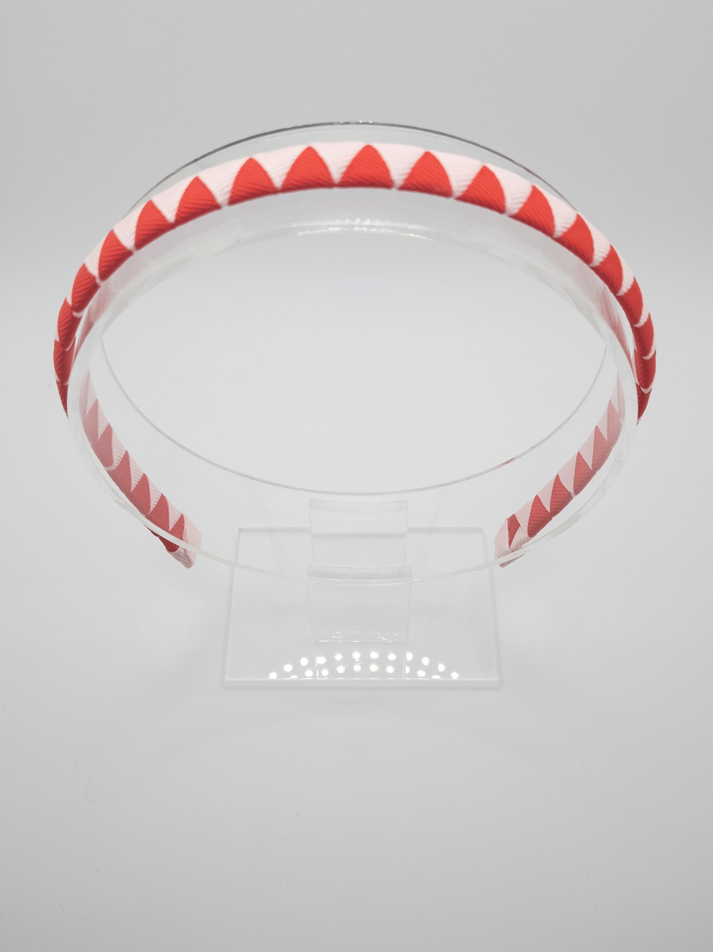 Two Coloured Grosgrain Wrapped Hairband