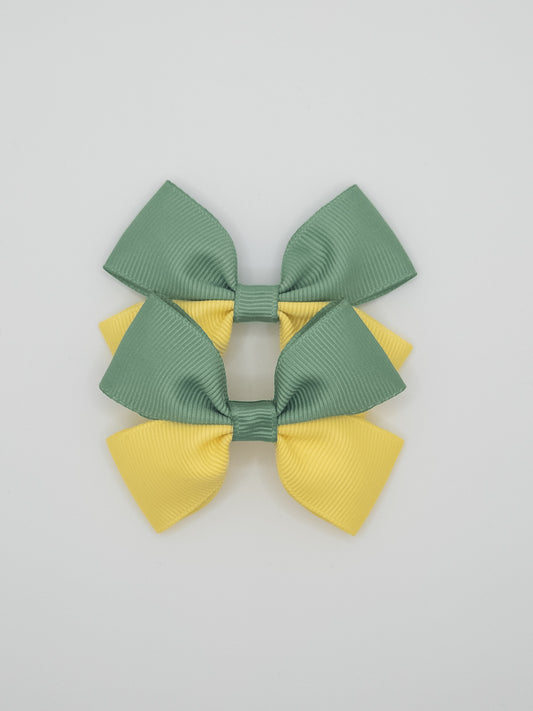 Two Coloured Pigtail Set