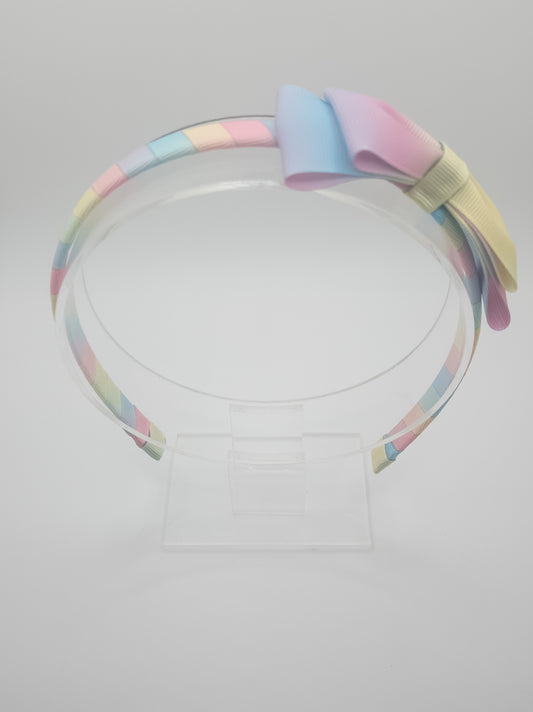 Pastel Rainbow Classic Hairband