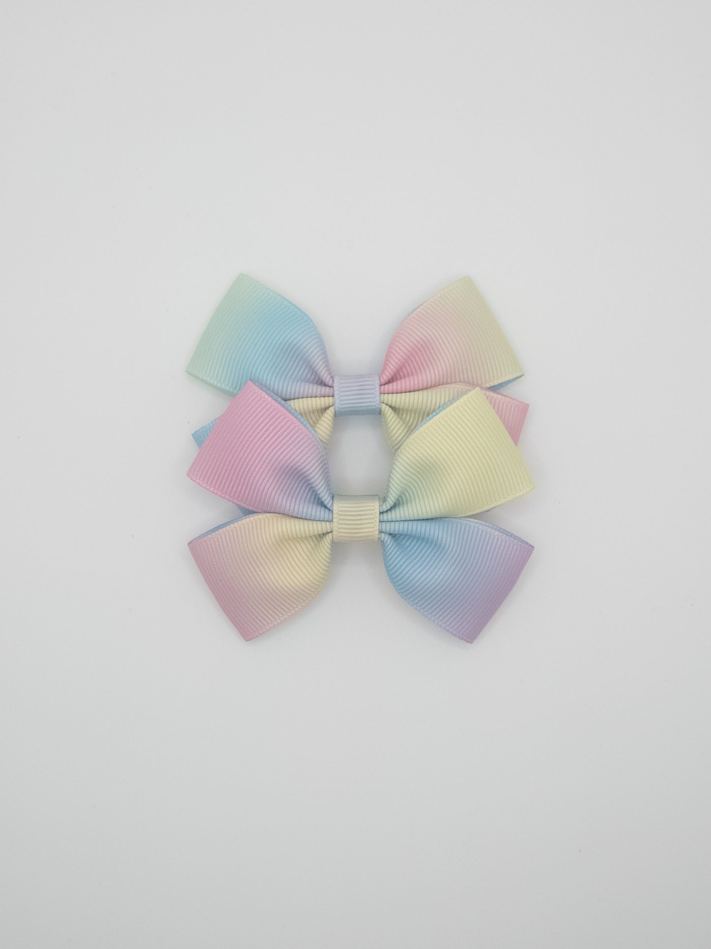 Pastel Rainbow Pigtail Set