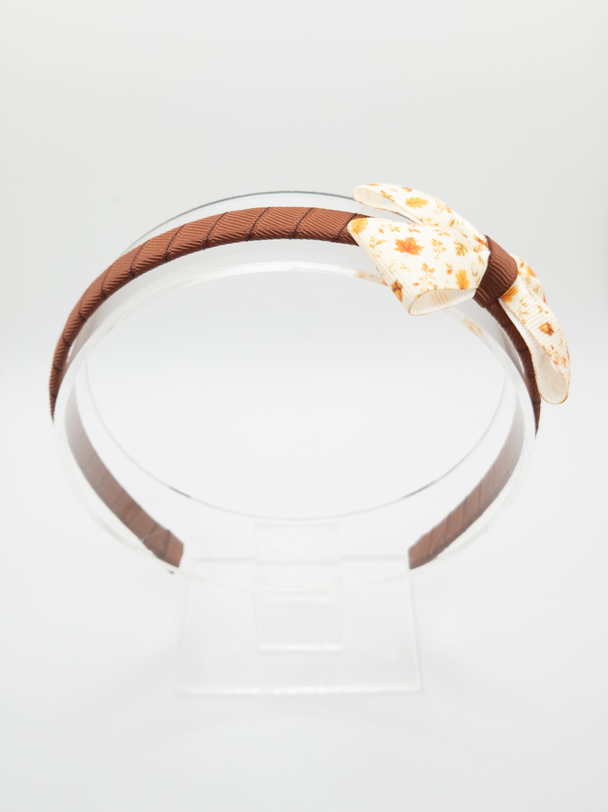 Autumn Leaves Print Bow Hairband