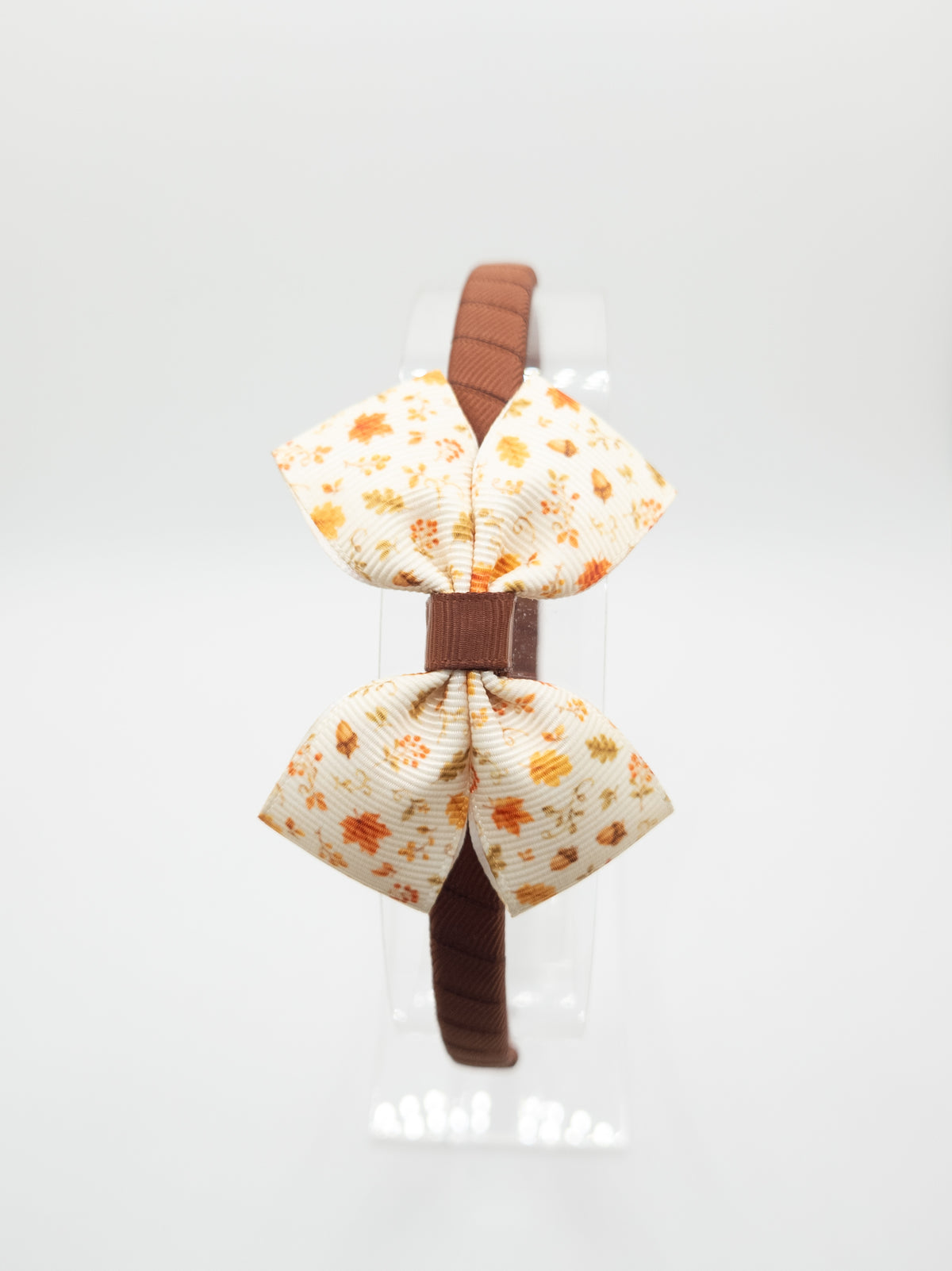 Autumn Leaves Print Bow Hairband